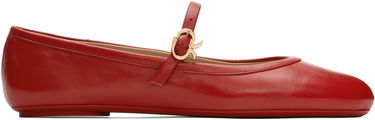 Sneakers og sko Gianvito Rossi Gianvito Rossi Carla Ballerina Flats Rød | G22223-05GOM-NXF, 0