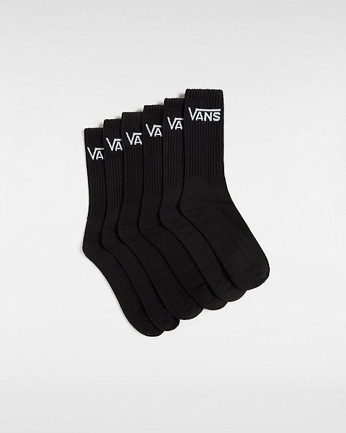 Sokker Vans Classic Crew Socks 6 Pairs Sort | VN000KHPBLK, 0