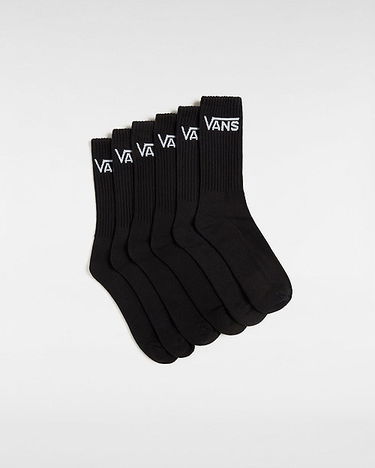 Sokker Vans Classic Crew Socks 6 Pairs Sort | VN000KHPBLK, 0