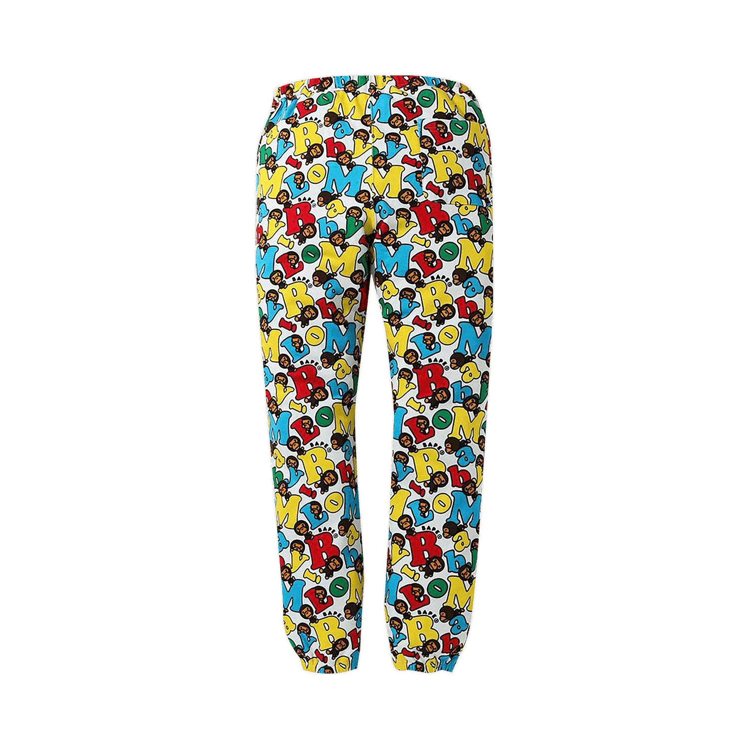 Joggingbukser BAPE Baby Milo Alphabet Slim Sweatpants Grøn | 2G80 152 027 MULTICOLOR, 0