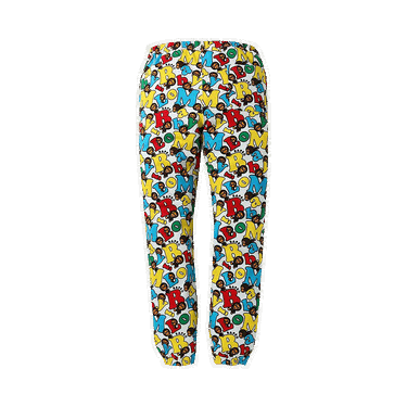 Joggingbukser BAPE Baby Milo Alphabet Slim Sweatpants Grøn | 2G80 152 027 MULTICOLOR, 0