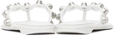 Sneakers og sko Alexander Wang Alexander Wang Rexa Thong Flat Sandals Hvid | 30225S008, 1