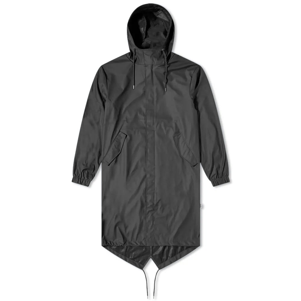 Parka Rains Fishtail Jacket Sort | 18010-01, 0