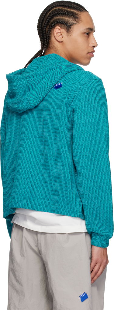 Sweater ADER ERROR ADER error Lunel Zip-Up Hoodie Turkis | BO01SSHD0401TQ, 2