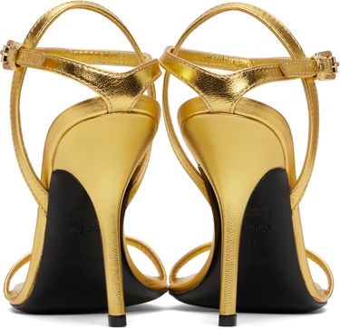 Skopleje Moschino Moschino Tina Heeled Sandals Metalisk | MA1655AC1M MC0 901, 1