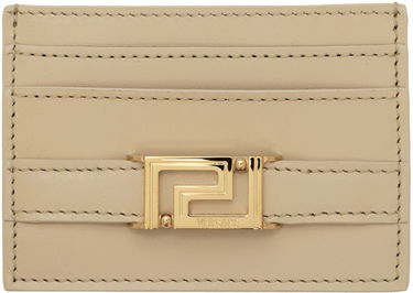 Tegnebog Versace Greca Goddess Card Holder Beige | 1007218_1A10082_1KD4V, 0
