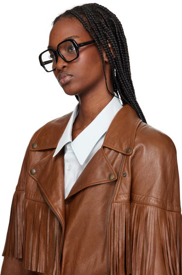 Solbriller Loewe Loewe Square Slim Glasses Sort | LW50093I@53001 192337200281, 3