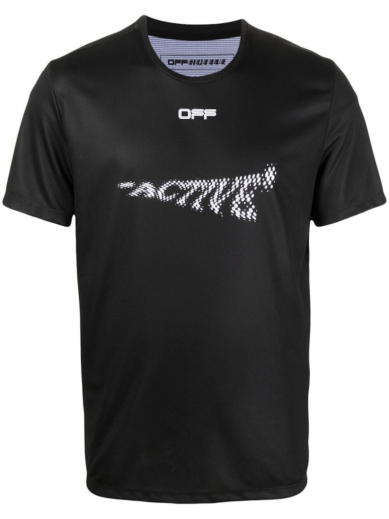T-shirt Off-White Active Arrows S/S T-shirt Black/White Sort | OMVA017V21FAB0021001