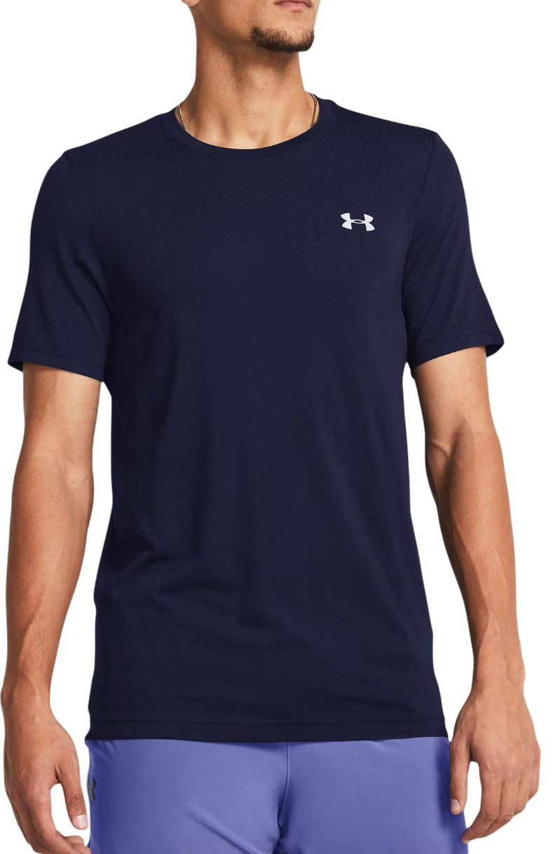 T-shirt Under Armour Vanish Seamless Short Sleeve T-Shirt Mørkeblå | 1382801-410