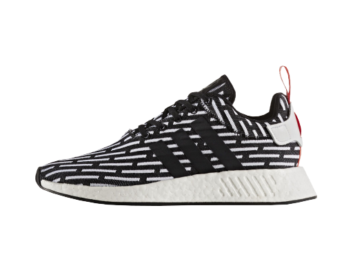 Sneakers og sko adidas Originals NMD R2 Black White Sort | BB2951
