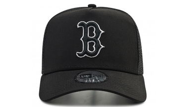 Kasket New Era Tonal Mesh Trucker Red Sox Cap Sort | 60112702, 3