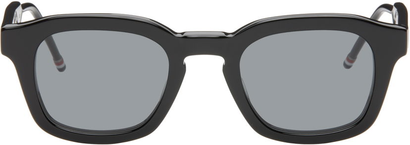Solbriller Thom Browne Acetate Rectangular Sunglasses Sort | UES412A-G0002