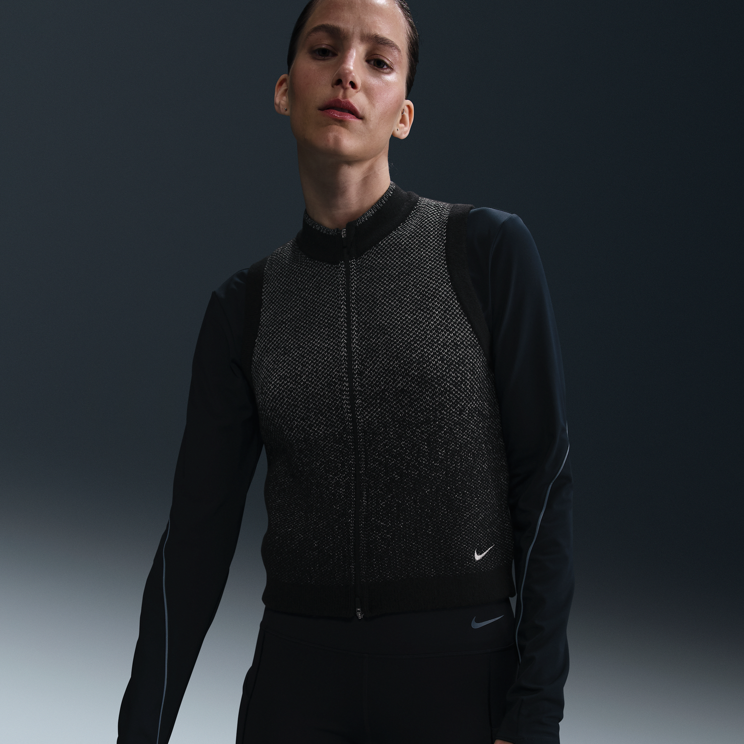 Vest Nike Therma-FIT Running Division Vest Sort | FV6422-010, 0