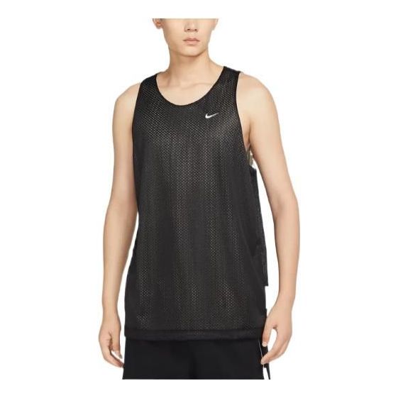 Tanktop Nike Standard Issue Dri-FIT Mesh Tank Top Sort | DQ5732-010