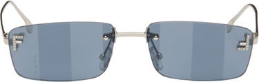 Solbriller FENDI Fendi 'Fendi First' Crystal Sunglasses Grå | FE4172USM5416X 840126860498, 0