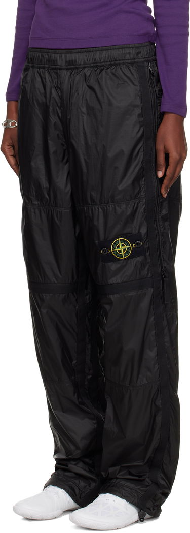Bukser Stone Island Stone Island Ripstop Light HT Nylon Trousers Sort | K2S15 3100027 S0163, 3