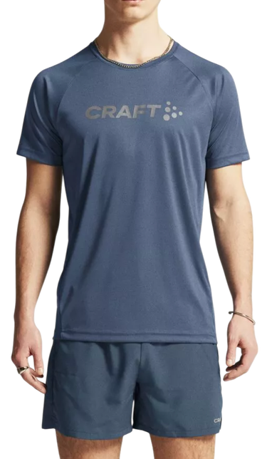 T-shirt Craft Craft Core Essence Logo T-Shirt Blå | 1911786-328000, 2