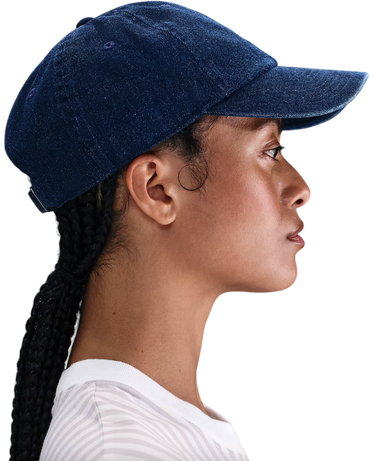 Kasket Nike Nike Club Unstructured Denim Cap Blå | hf0383-419, 3