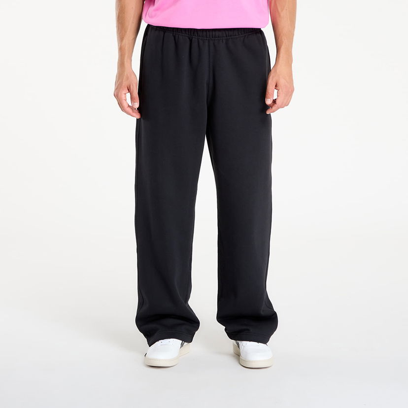 Joggingbukser Nike Solo Swoosh Fleece Open-Hem Pants Sort | HV1090-010