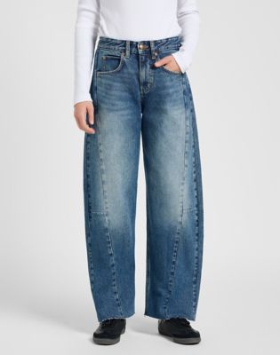 Jeans Lee Rider Barrel Loose Jeans 33x33 Blå | 112372443, 0