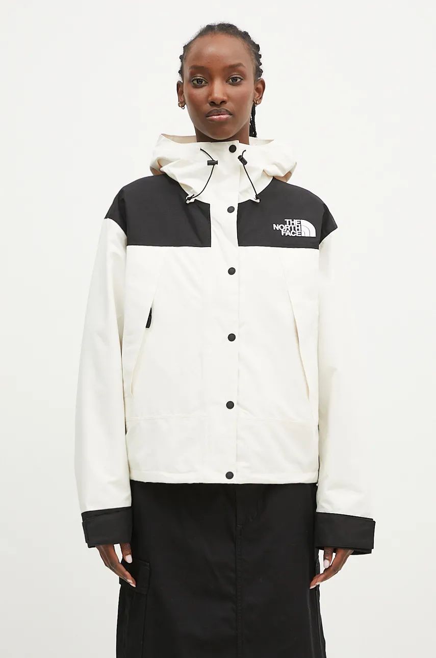 Vindjakke The North Face Dryvent Mono Mountain Oversize Jacket Hvid | NF0A88YXROU1, 0