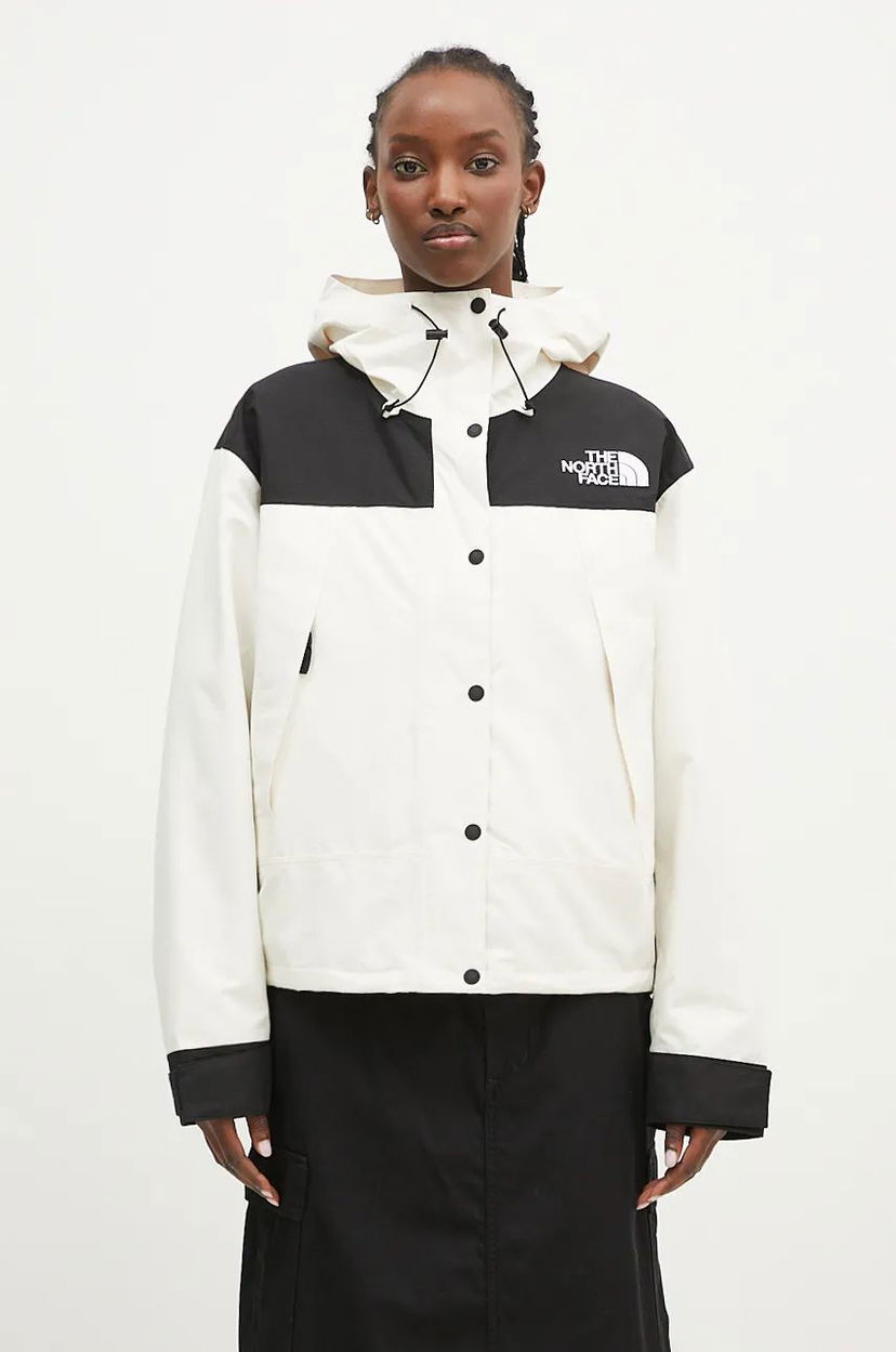 Vindjakke The North Face Dryvent Mono Mountain Oversize Jacket Hvid | NF0A88YXROU1