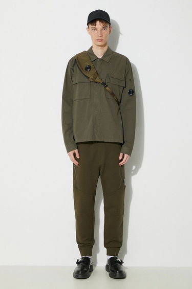 Skjorte C.P. Company Shirt Regular Grøn | 16CMSH121A002824G, 1