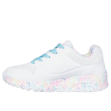 Sneakers og sko Skechers Uno Lite Hvid | 314976L-WPTQ, 2