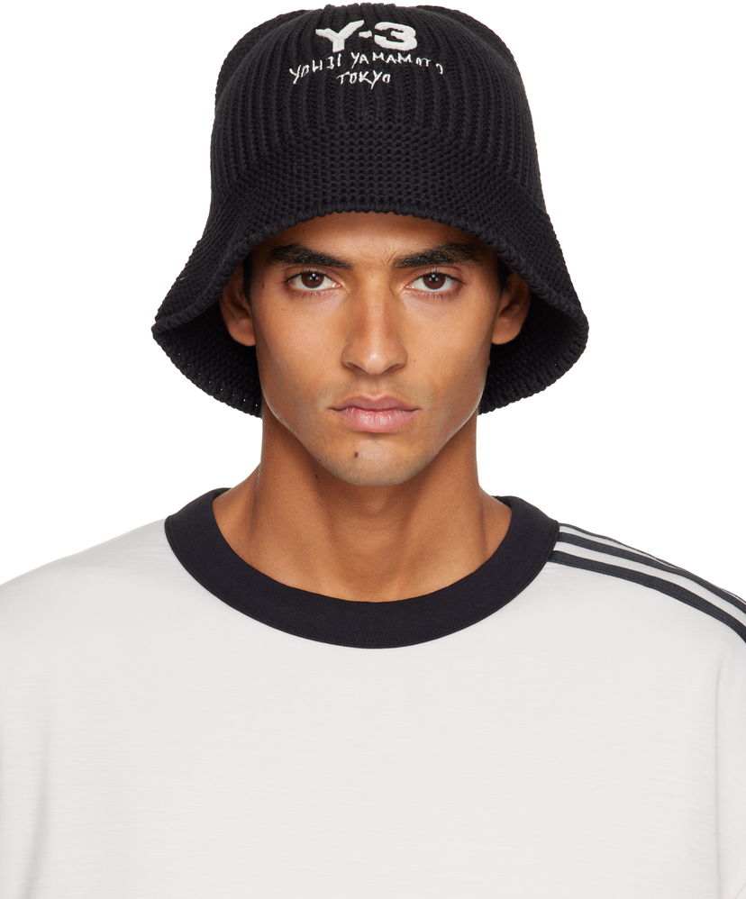 Hat Y-3 Y-3 Heritage Knit Bucket Hat Sort | JX8305