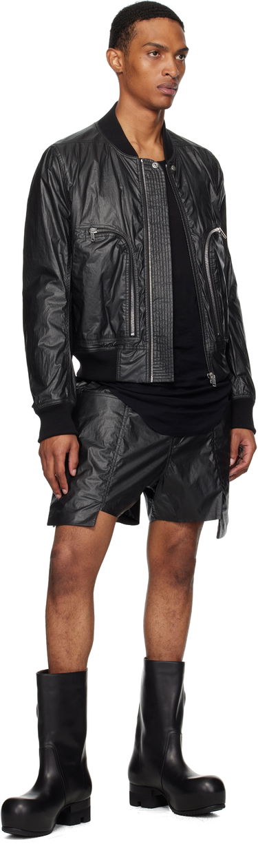 Bomberjakke Rick Owens Rick Owens Bauhaus Flight Bomber Jacket Sort | RU02E1749 PCT, 3