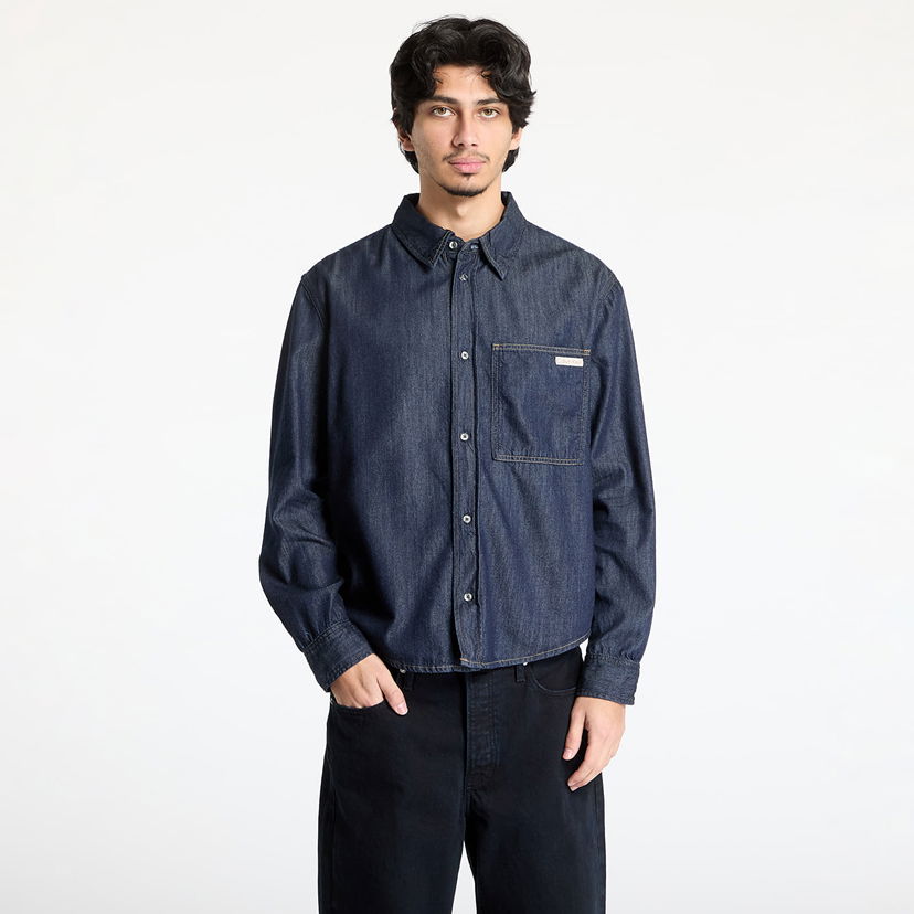 Skjorte CALVIN KLEIN Calvin Klein Jeans Regular Denim Shirt Blå | J30J326584 1BJ