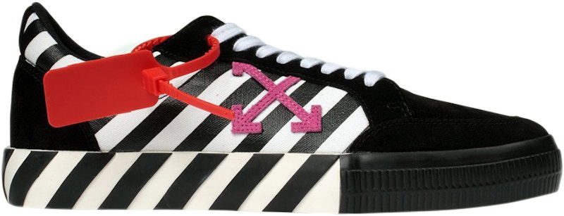 Sneakers og sko Off-White Arrows Vulc Low Stripe Violet SS20 W Sort | OWIA178R20I051091029, 0