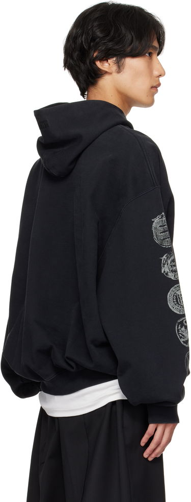 Sweatshirt VETEMENTS Vetements Cradle of Filth 'Vengeful Spirit' Oversized Hoodie Sort | UCF76HD650M, 2