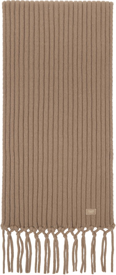 Tørklæde Max Mara Weekend Max Mara Knitted Tassel Scarf Brun | 2425746035600 MM12149, 0