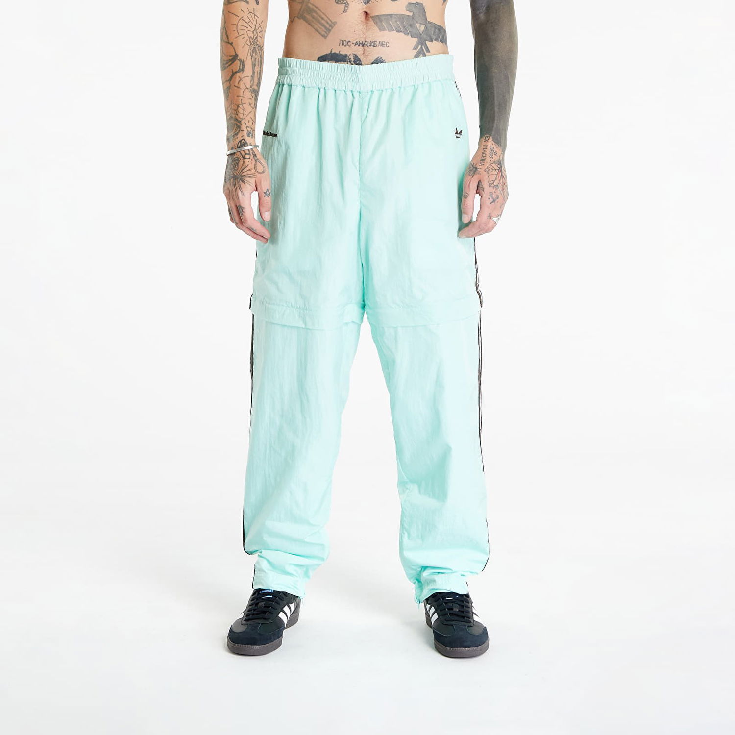 Bukser adidas Originals x Wales Bonner Nylon Trousers Turkis | IB3255, 0