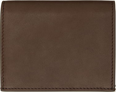 Tegnebog Thom Browne Thom Browne Soft Calf Leather Single Card Holder Brun | MAW021L-L0117, 0