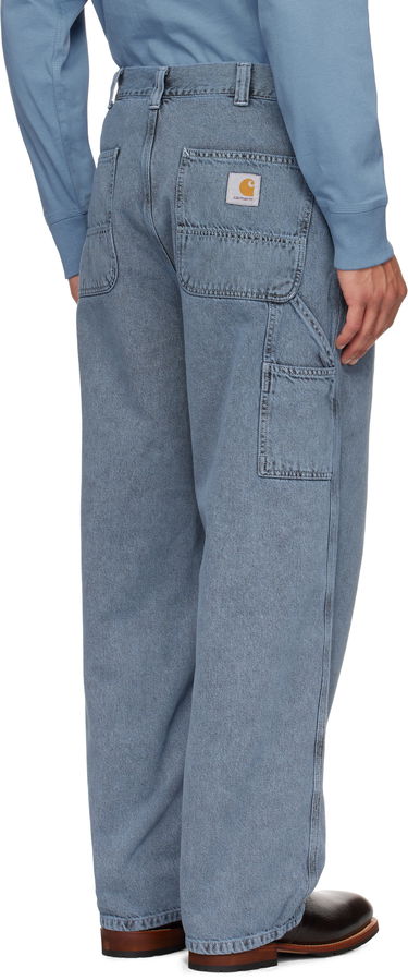 Jeans Carhartt WIP Single Knee Jeans Blå | I035819, 2