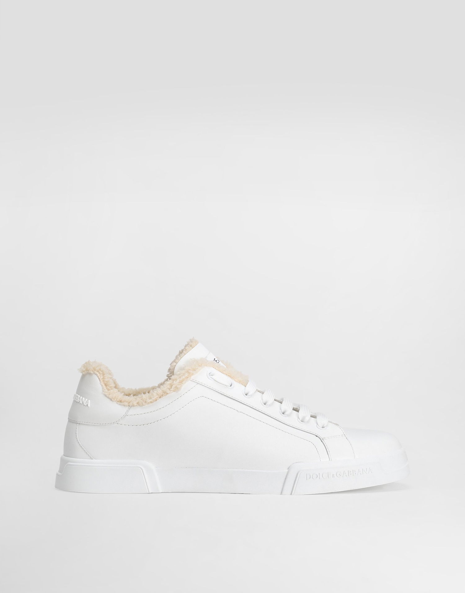 Sneakers og sko Dolce & Gabbana Portofino Light Calfskin Hvid | CS2373AQ0768W068, 0