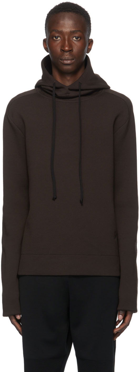 Sweatshirt Bottega Veneta Double-Face Hoodie Brun | 631512 VKWQ0