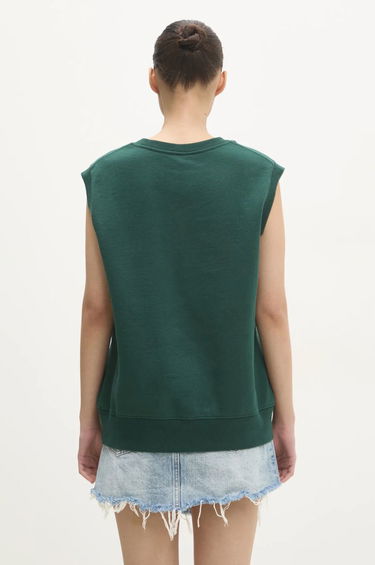 Tanktop Sporty & Rich Yankees Serif V-Neck Vest Grøn | ST045505300GR10, 2