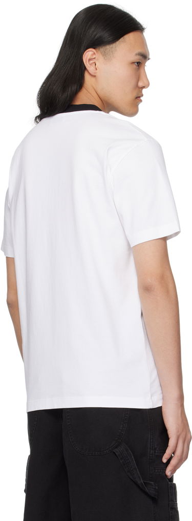 T-shirt Off-White Slim Quote T-Shirt Hvid | OMAA027S25JER0090110, 2