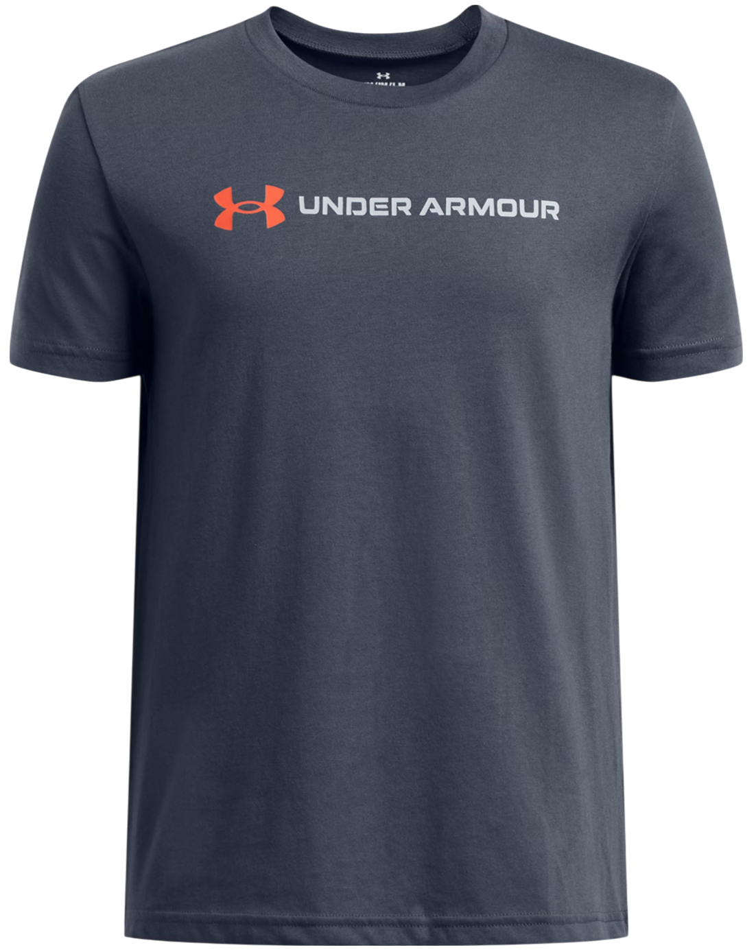 T-shirt Under Armour T-Shirt Logo Wordmark Short Sleeve Grå | 1389963-044, 0