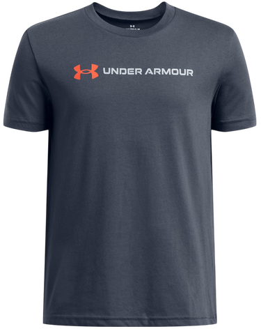 T-shirt Under Armour T-Shirt Logo Wordmark Short Sleeve Grå | 1389963-044, 0