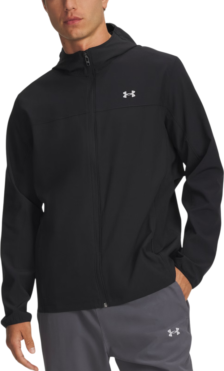 Jakke Under Armour UA Velociti Pro Storm Hooded Jacket Sort | 6005897-001