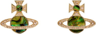 Øreringe Vivienne Westwood Vivienne Westwood Rina Orb Earrings Grøn | 6201036D-02R898-, 0