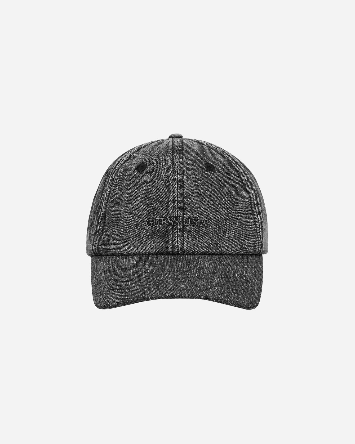 Kasket GUESS Washed Denim Dad Hat Grå | M3GZ17D50J0 DEGY, 1