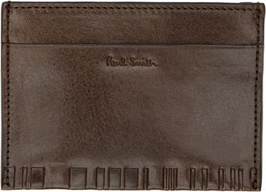 Tegnebog Paul Smith Paul Smith Leather Shadow Stripe Card Holder Brun | M1A-8113-PSTFOE, 0