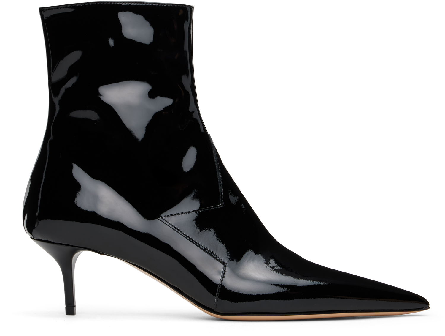 Sneakers og sko Coperni Star Cut-Out Low Heel Boots Sort | COPSH71F6026, 0