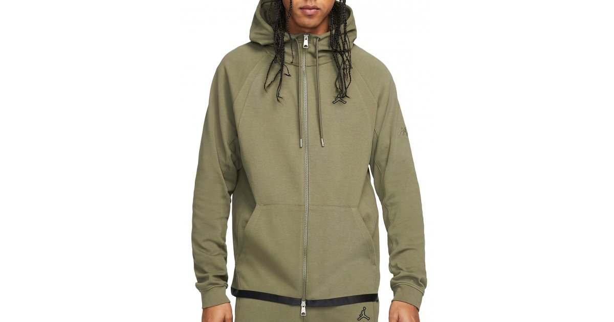 Jakke Jordan Essentials WarmUp Full-Zip Jacket Grøn | dj0886-222, 1
