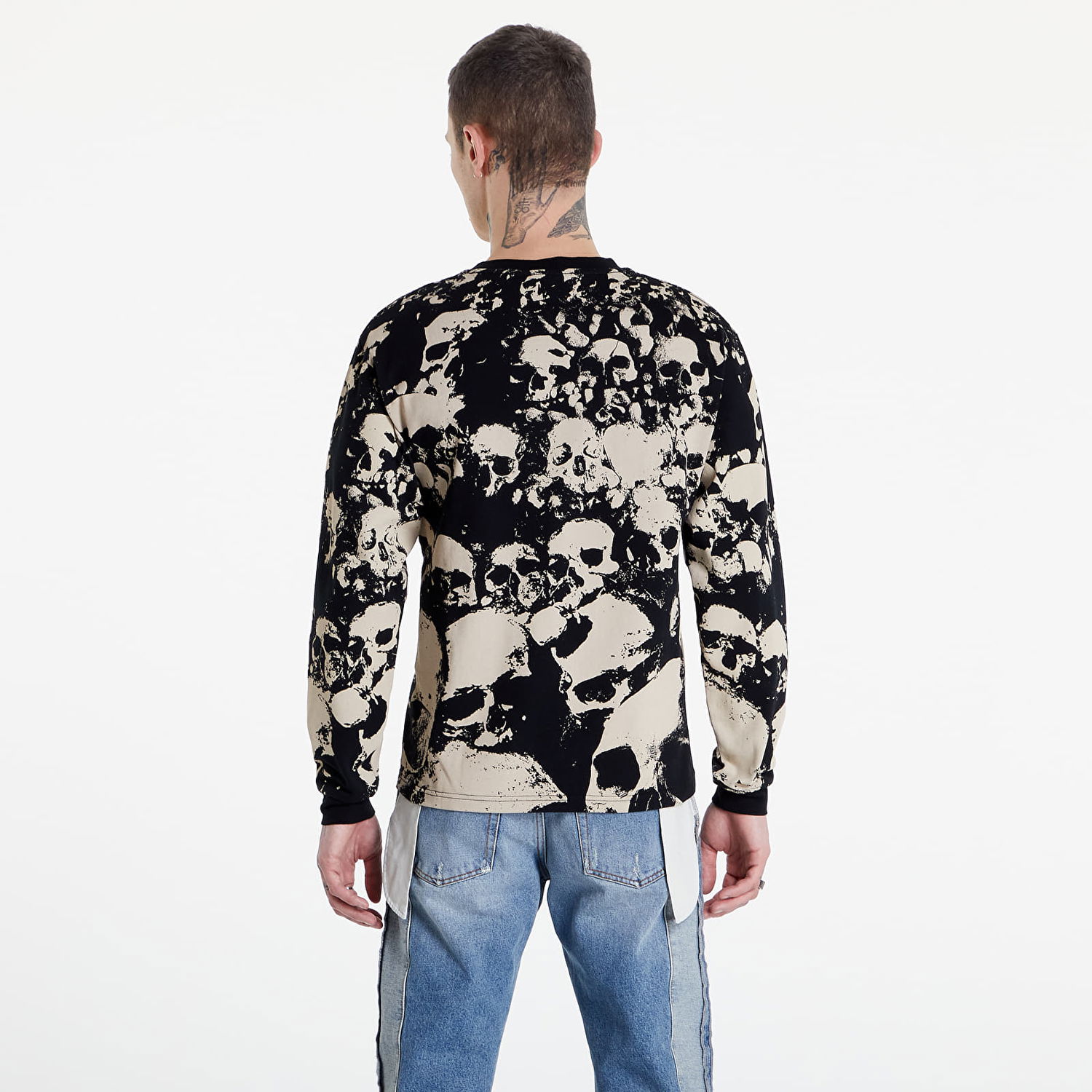 T-shirt Pleasures Despair Longsleeve Shirt Sort | P22SP014 black, 1